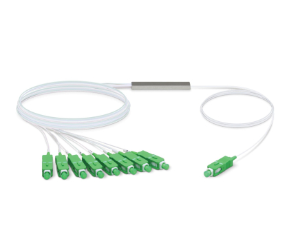 Kabel komputerowy Ubiquiti UF-SPLITTER-8 Splitter 1:8 SC/APC G.657A1 0,9mm 1,5m